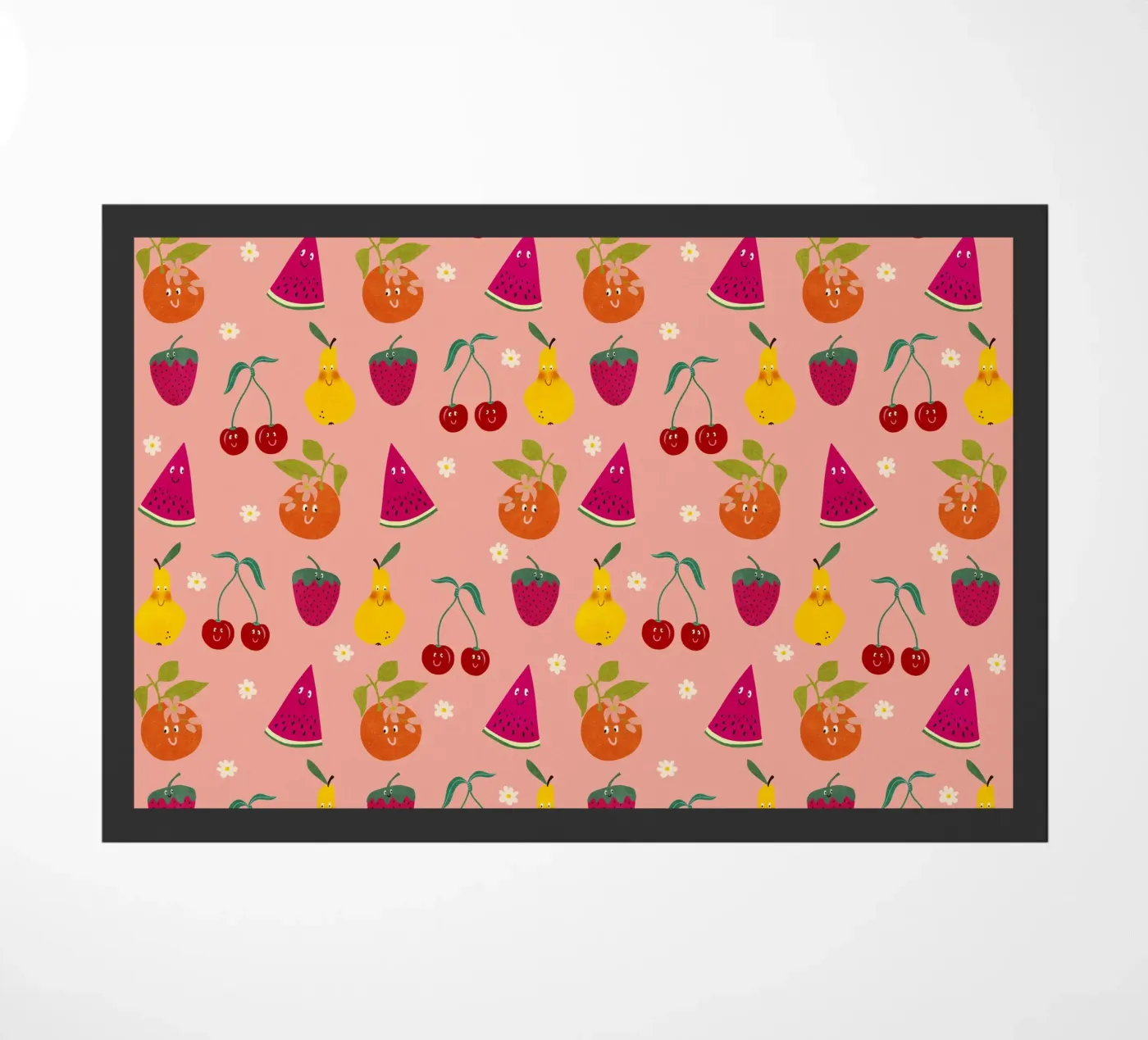 Pattern Fruit Gang deurmat van Illustration Raissa Oltmanns