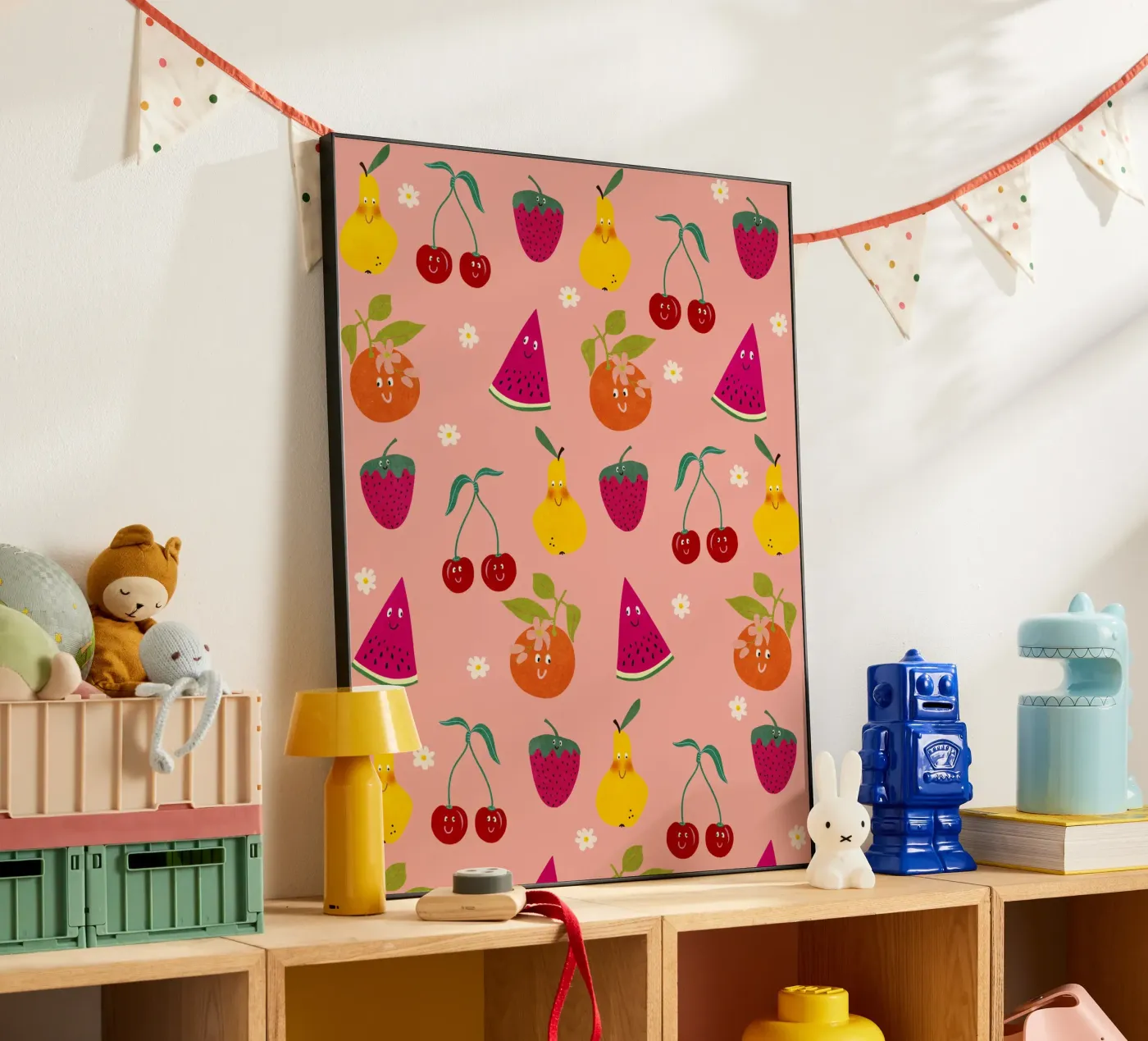 Pattern Fruit Gang pannello forex da Illustration Raissa Oltmanns