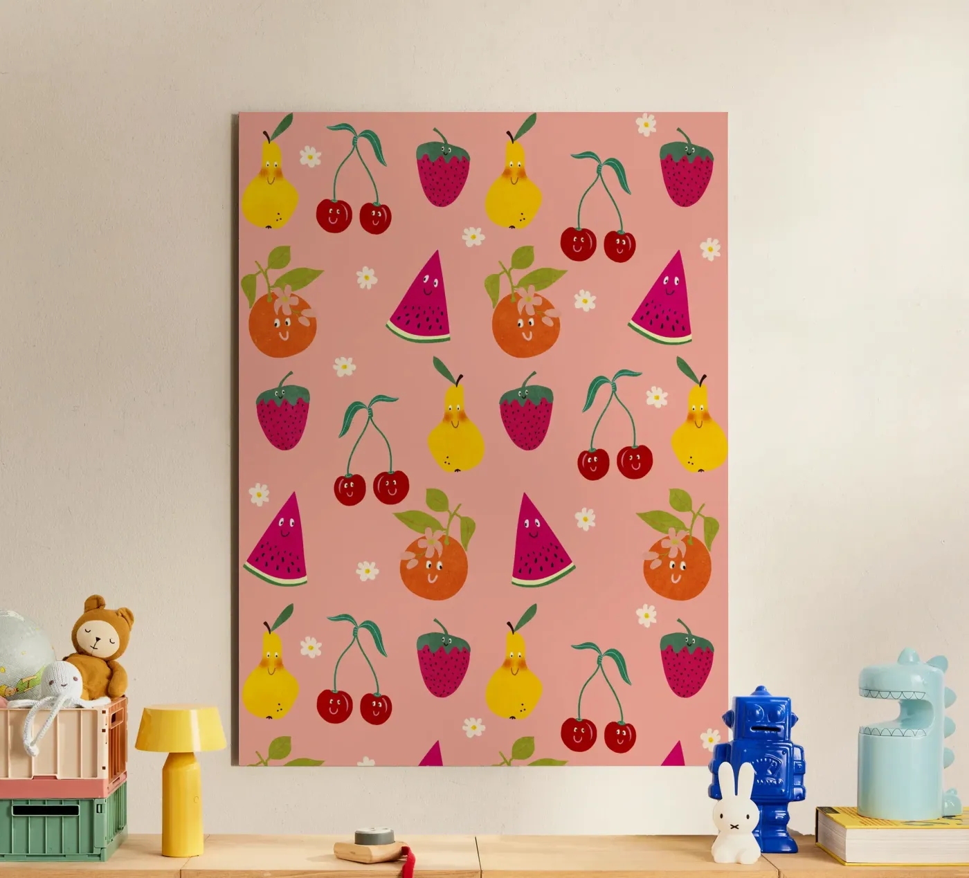 Pattern Fruit Gang pannello forex da Illustration Raissa Oltmanns