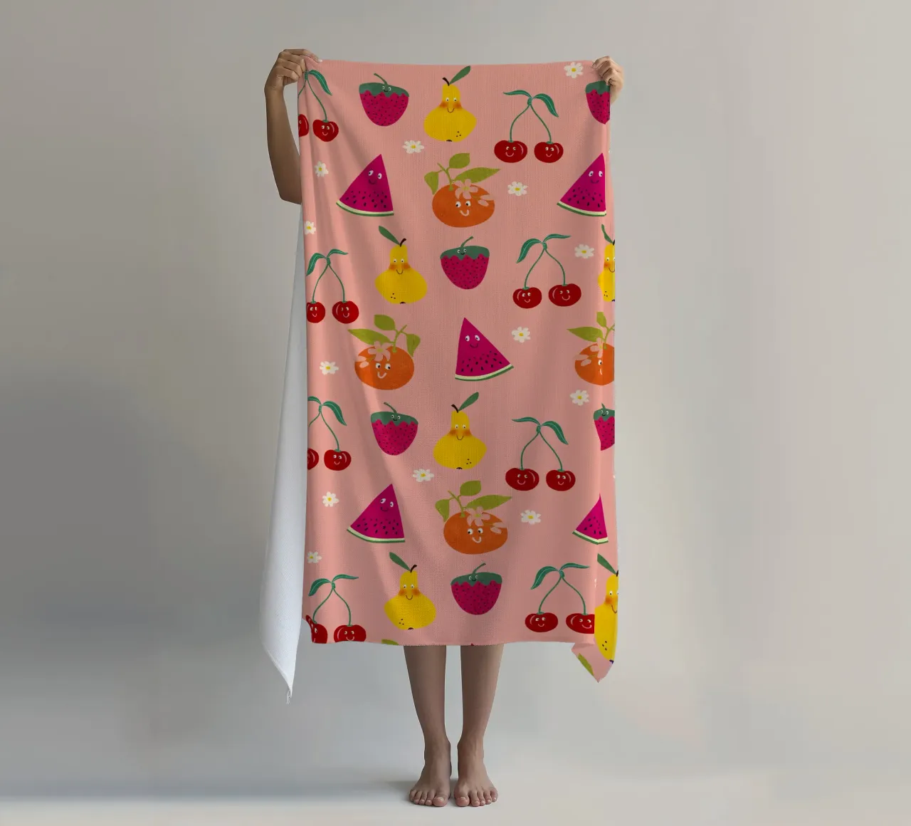 Pattern Fruit Gang telo mare da Illustration Raissa Oltmanns