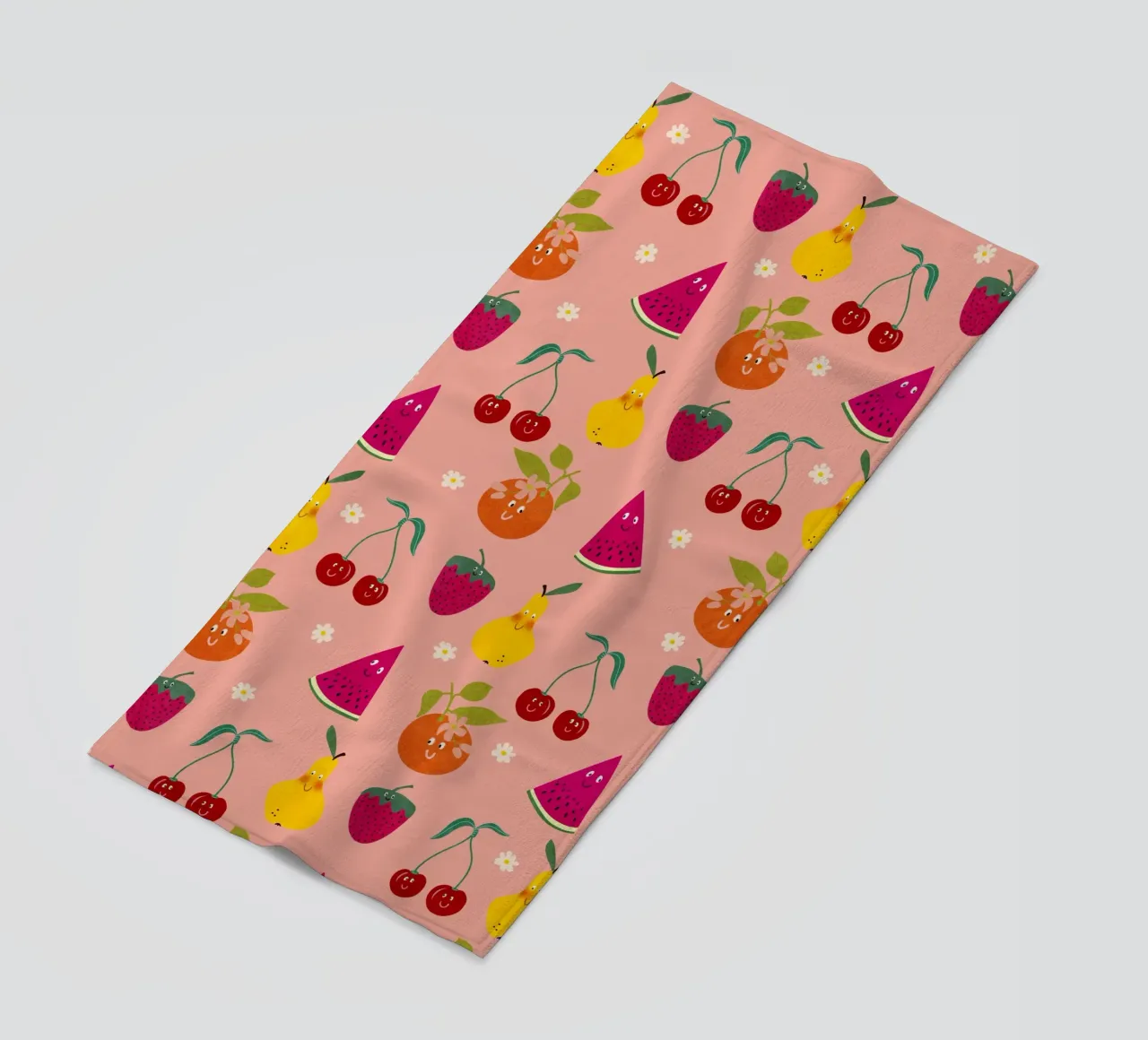 Pattern Fruit Gang telo mare da Illustration Raissa Oltmanns