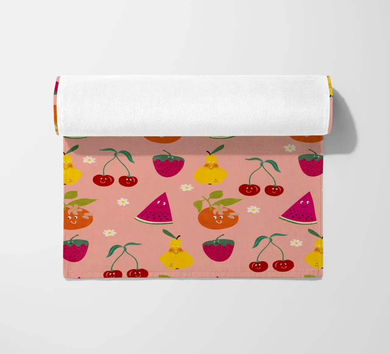 Pattern Fruit Gang telo mare da Illustration Raissa Oltmanns