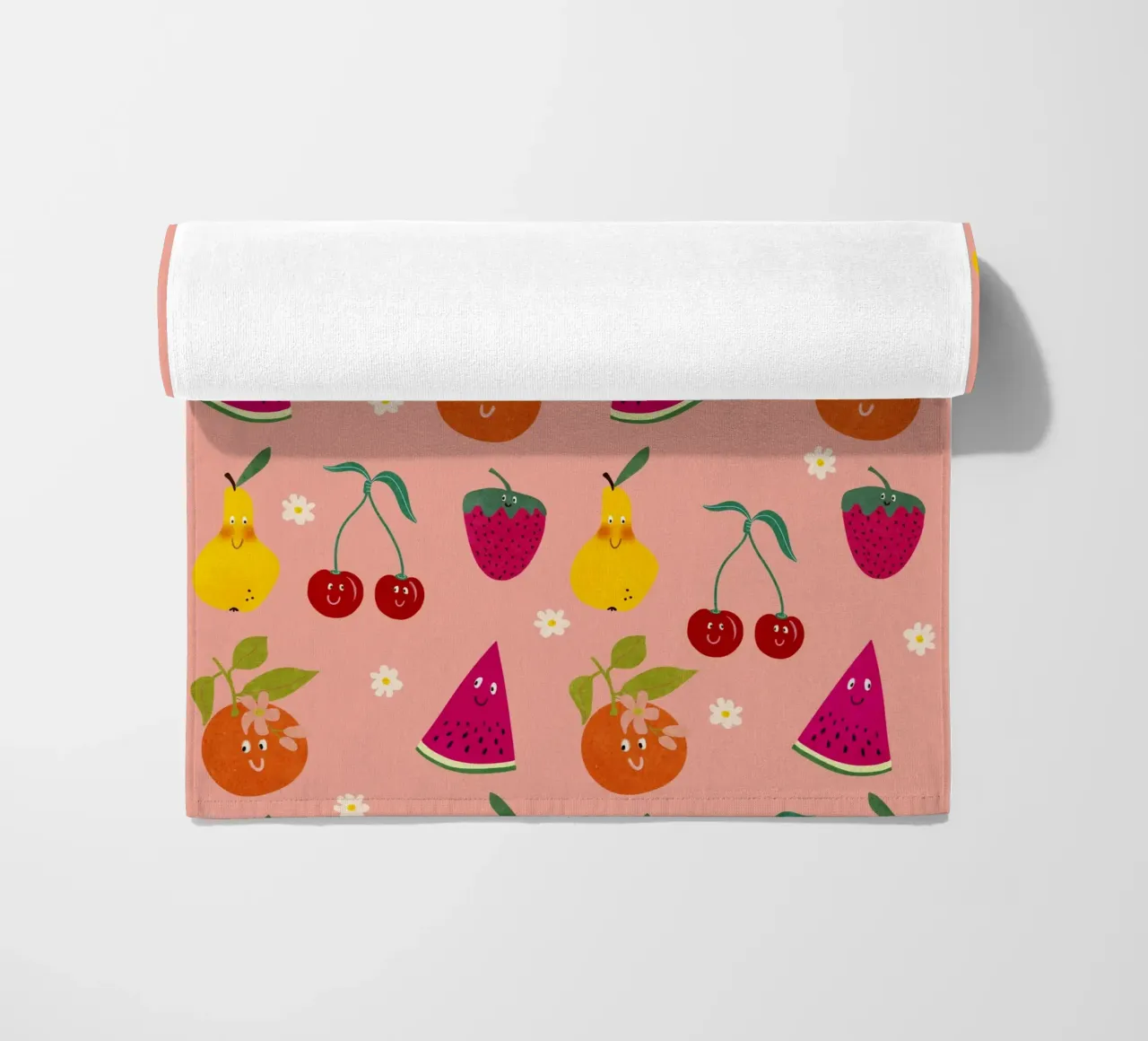 Pattern Fruit Gang telo mare da Illustration Raissa Oltmanns