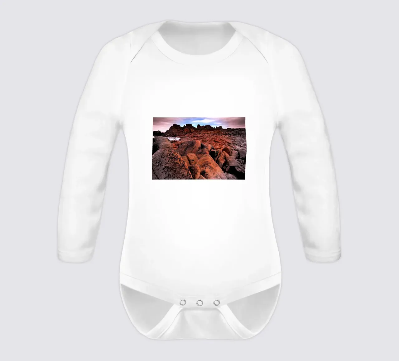 FAA91 long-sleeve baby romper by Thierry vobmann photography