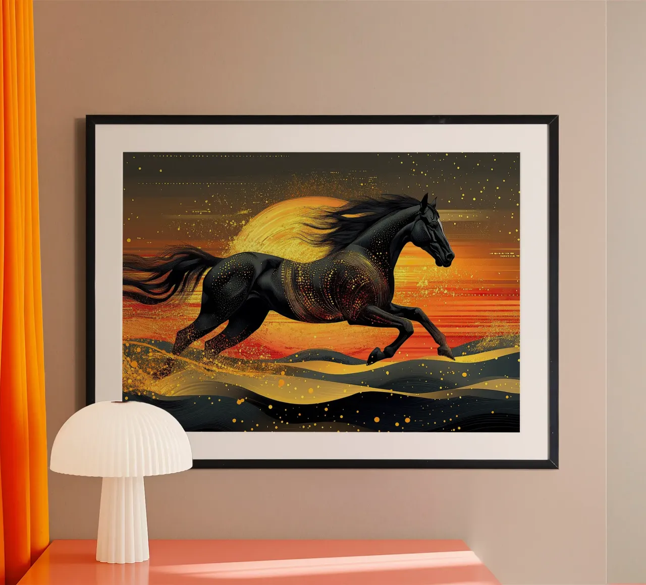 Cavallo poster da Nikis Art Studio