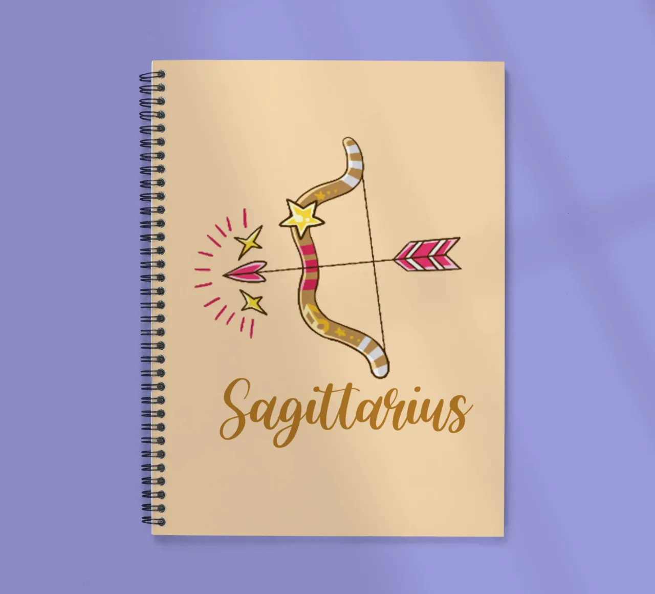 Sagittarius spiral notebook by Kiroiharu