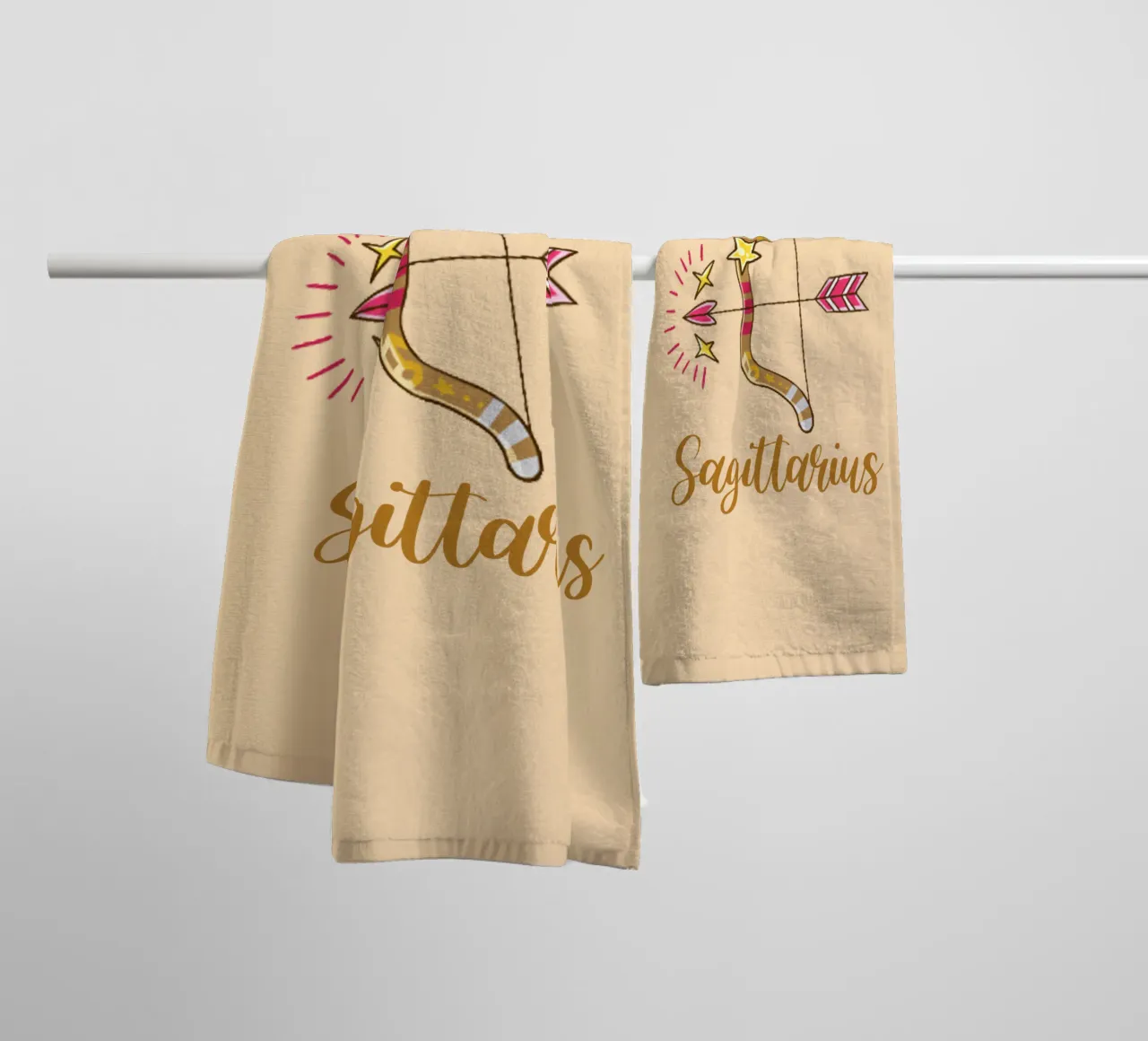 Sagittarius towel by Kiroiharu