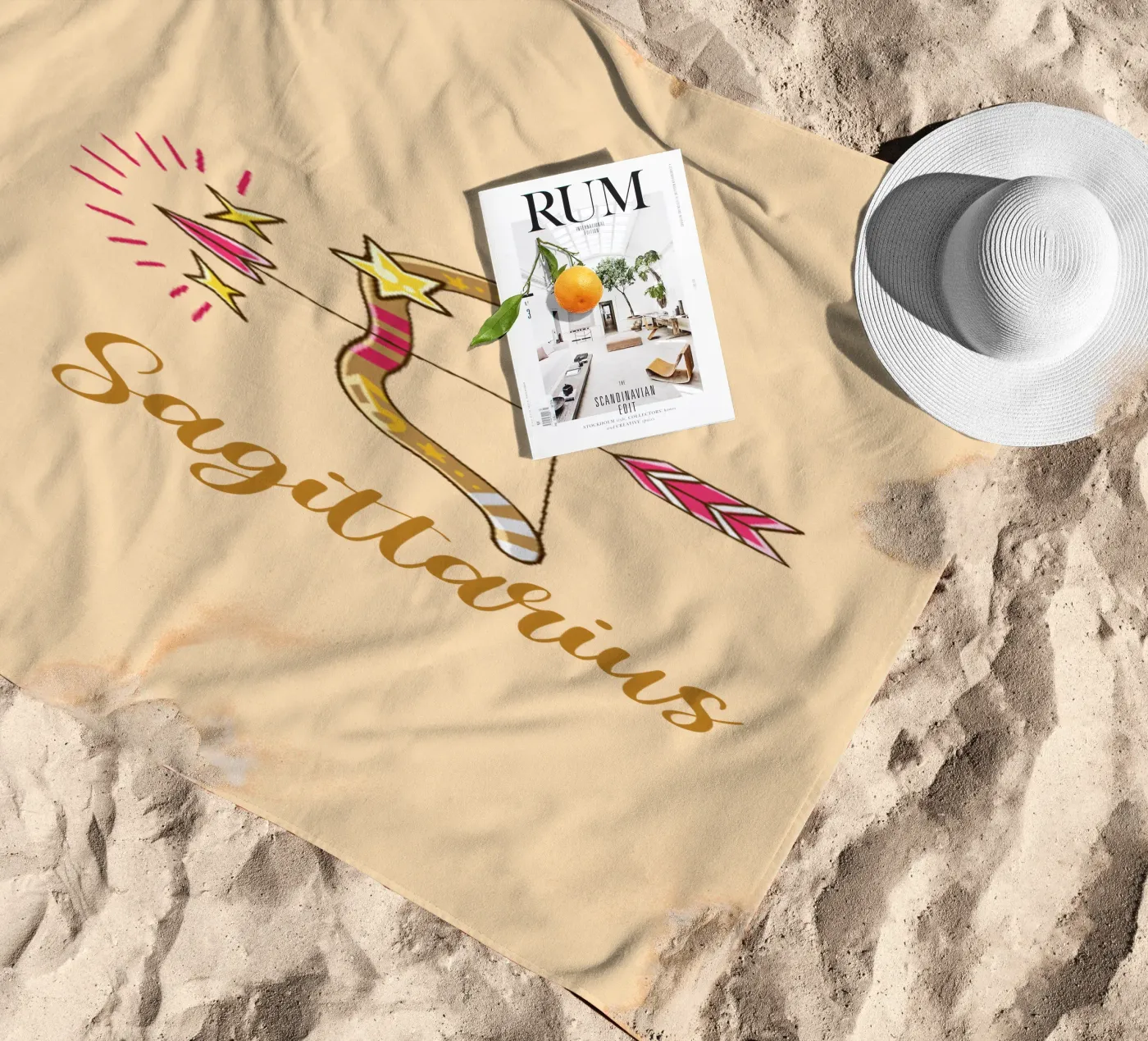 Boogschutter strandhanddoek van Kiroiharu