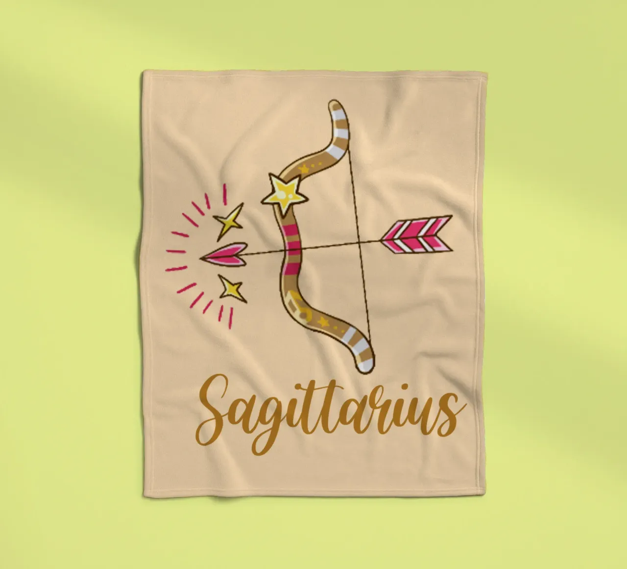 Boogschutter fleecedeken van Kiroiharu