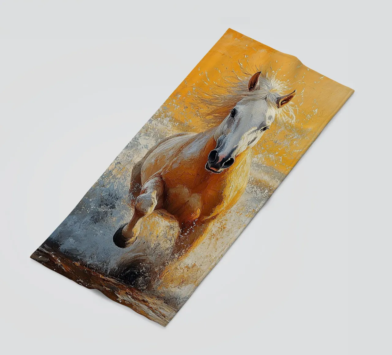 Cavallo telo mare da Nikis Art Studio