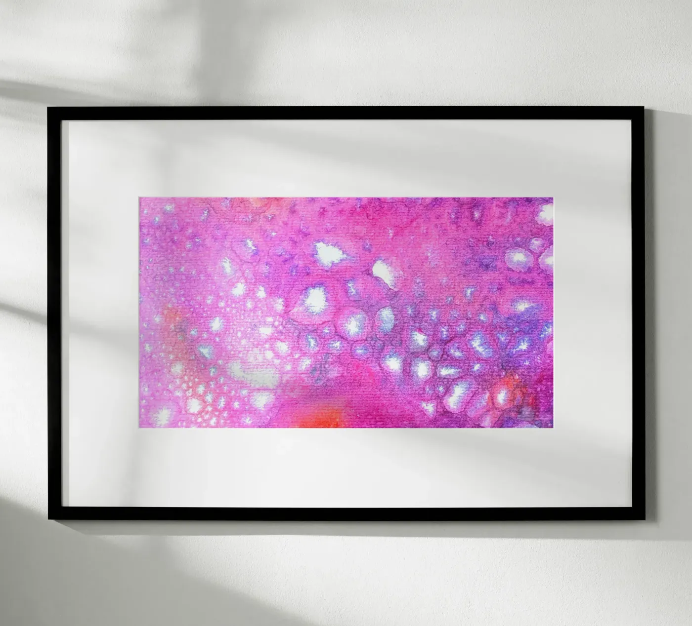 Faded colour gradient poster by Stillwild Studio