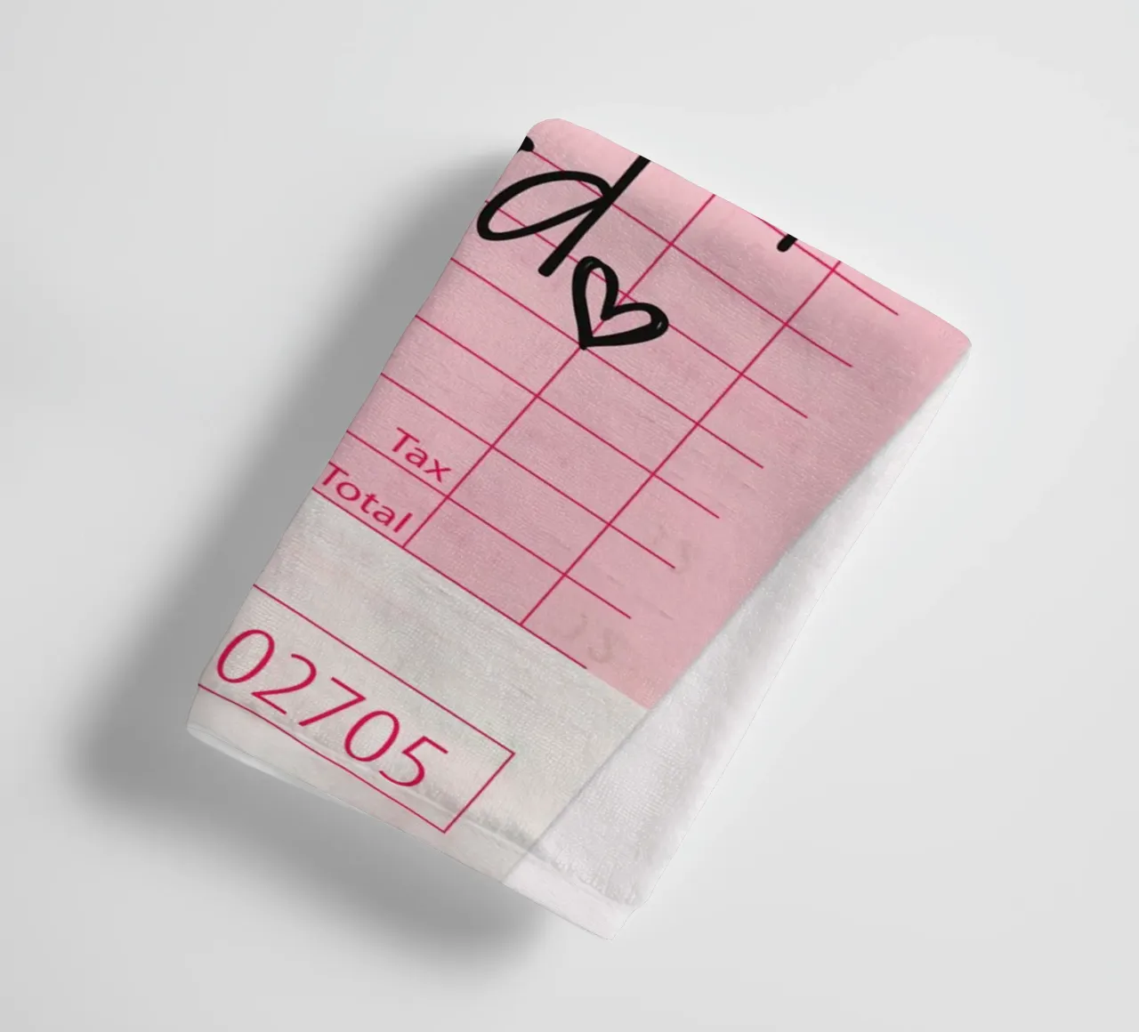 Guest Check - Fries instead of Salad towel by Malou-Studio