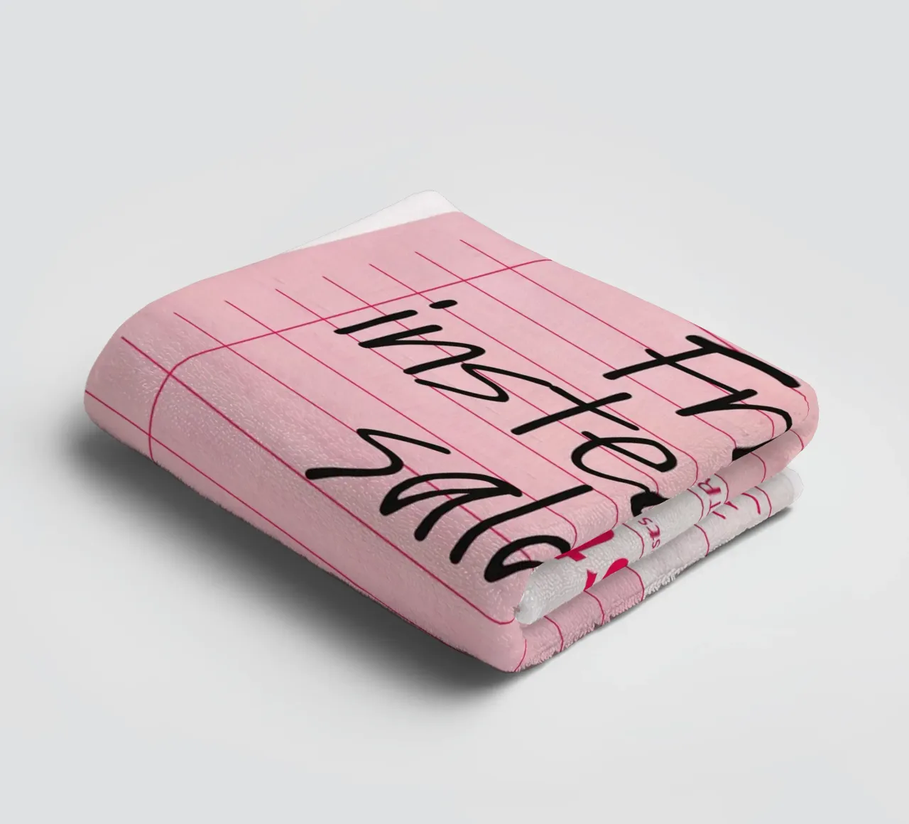 Guest Check - Fries instead of Salad towel by Malou-Studio