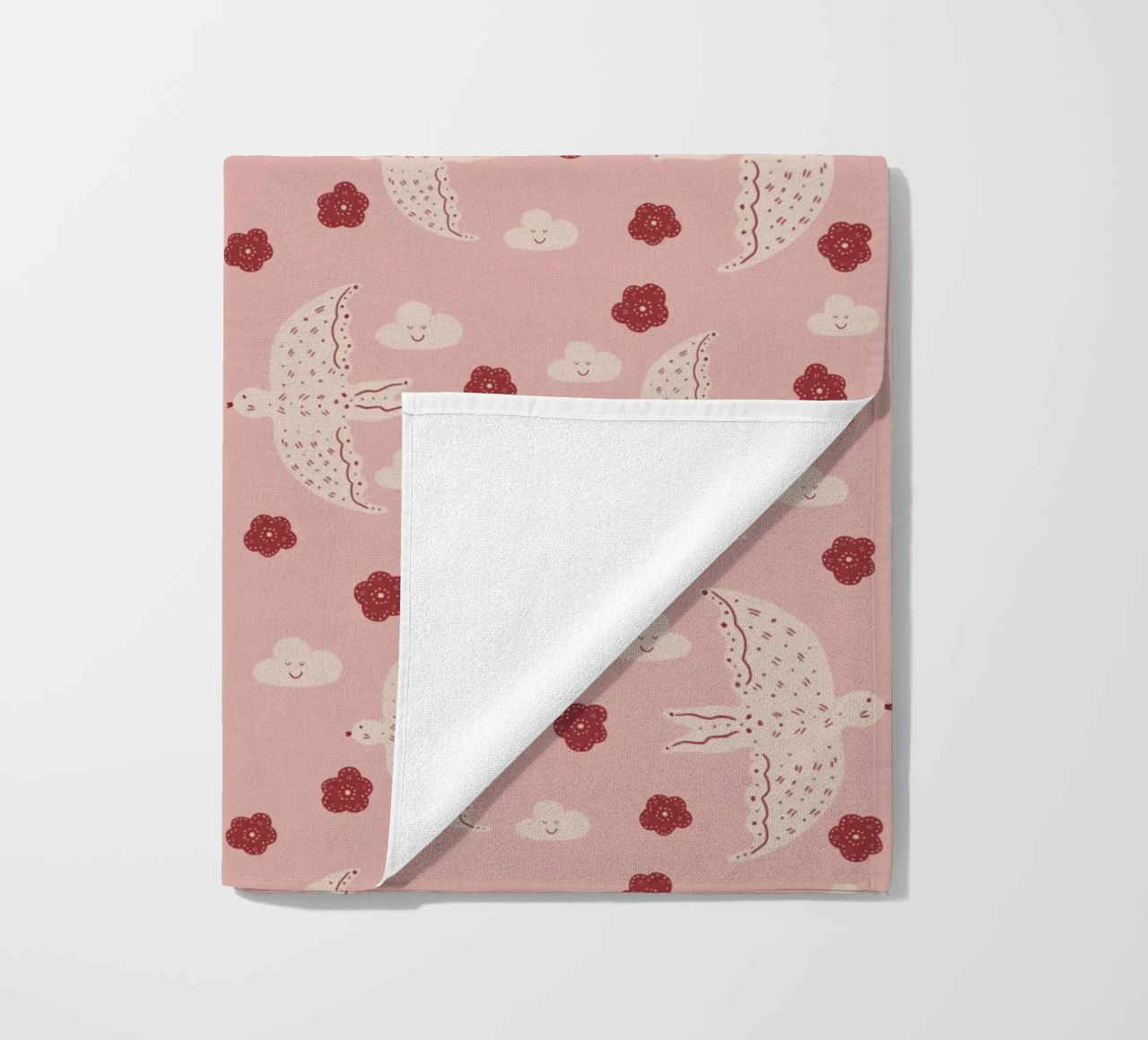Pattern Abstract Birds telo mare da Illustration Raissa Oltmanns