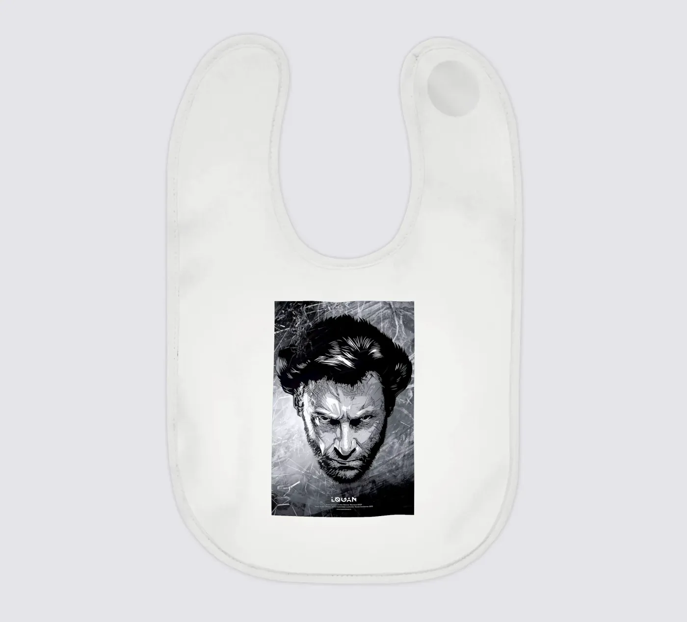 Logan baby bib by Tomasz Zawistowski