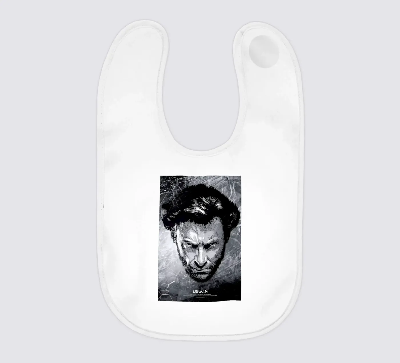 Logan baby bib by Tomasz Zawistowski