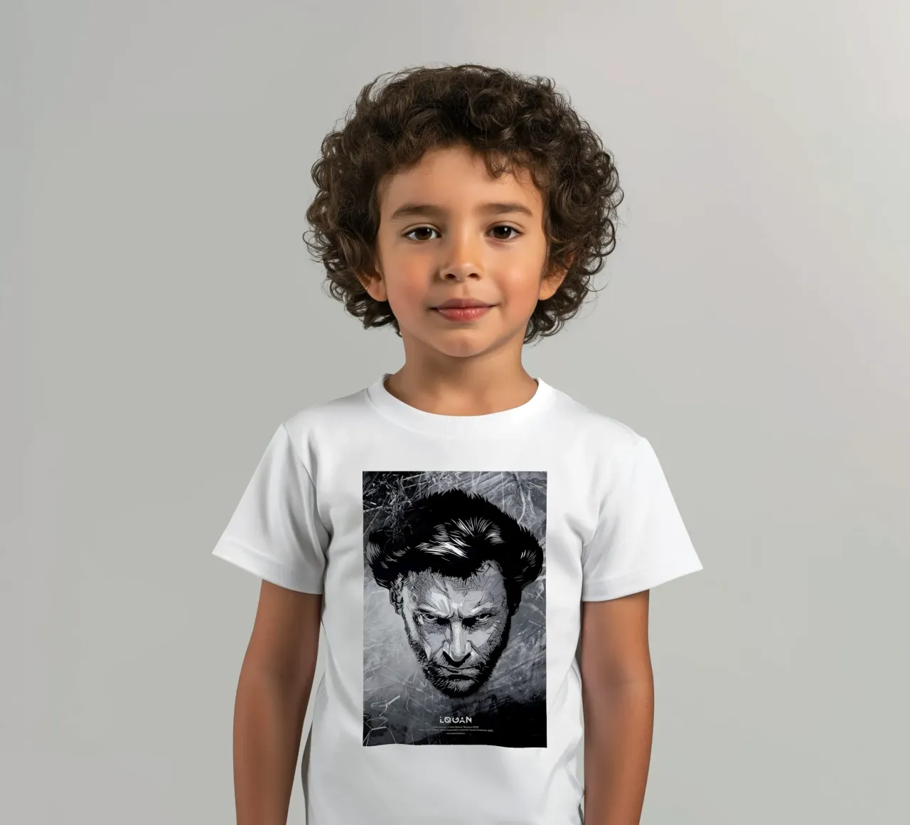 Logan kids t-shirt by Tomasz Zawistowski