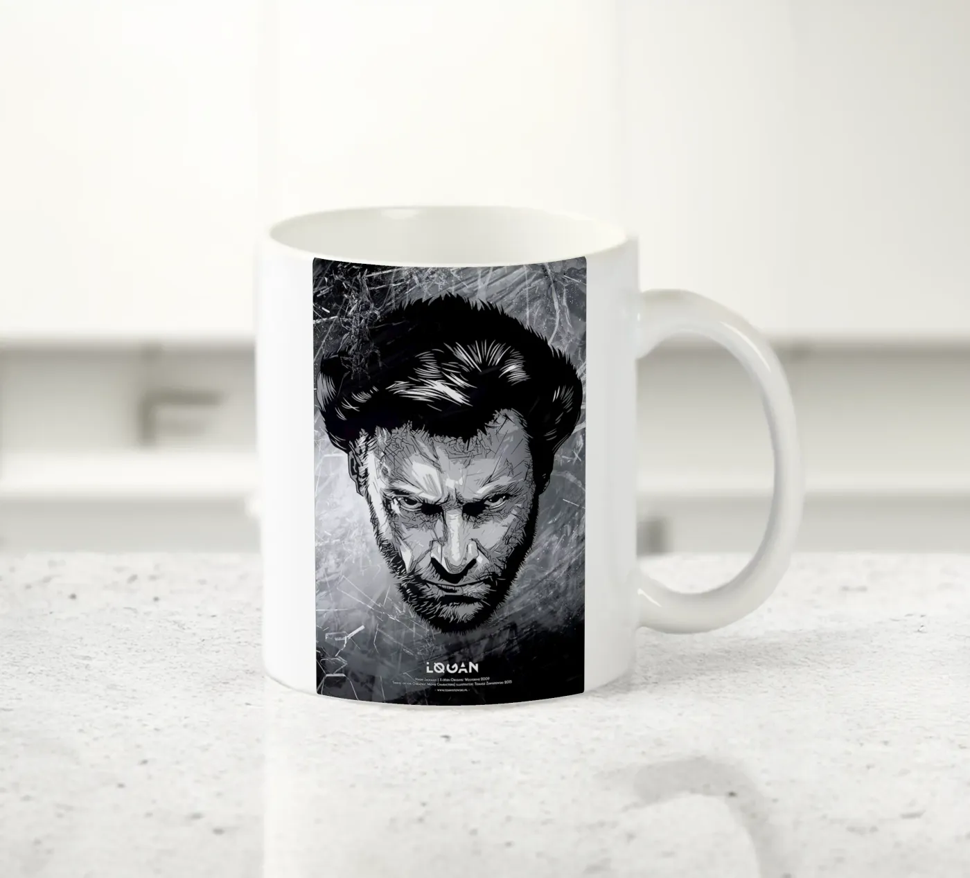 Logan ceramic mug by Tomasz Zawistowski