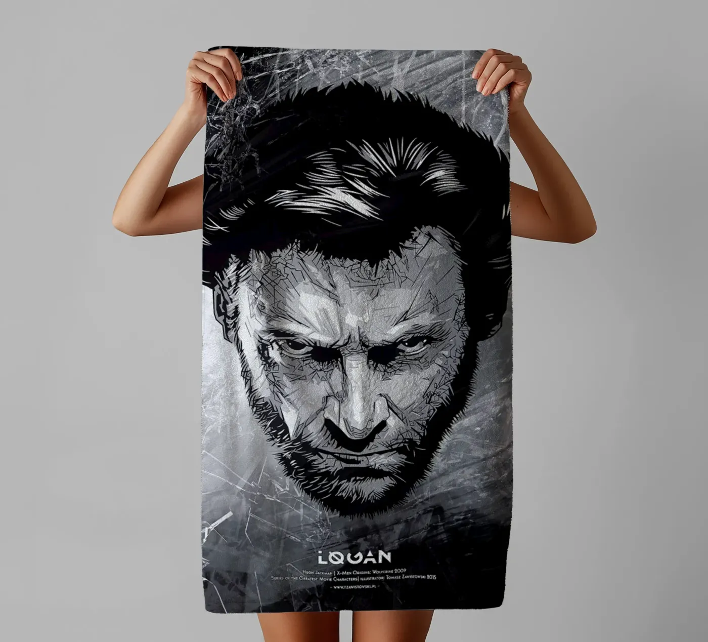 Logan badhanddoek van Tomasz Zawistowski