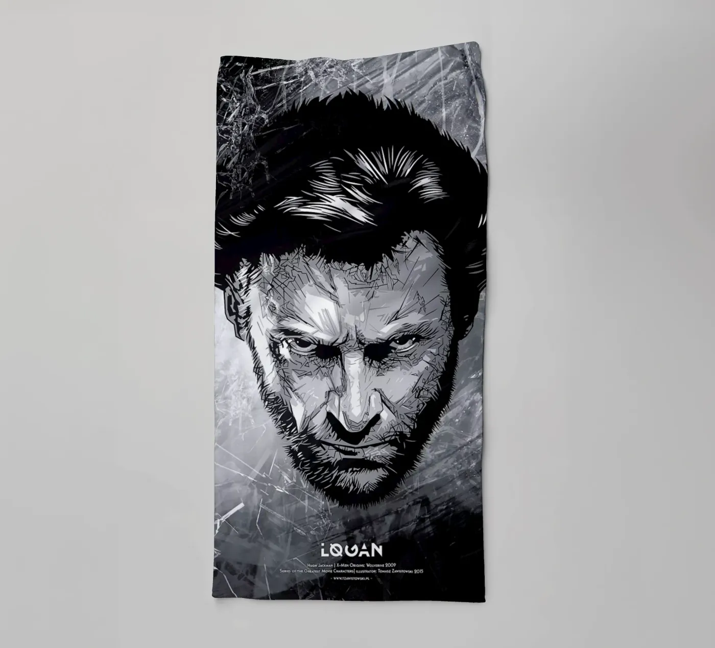 Logan badhanddoek van Tomasz Zawistowski