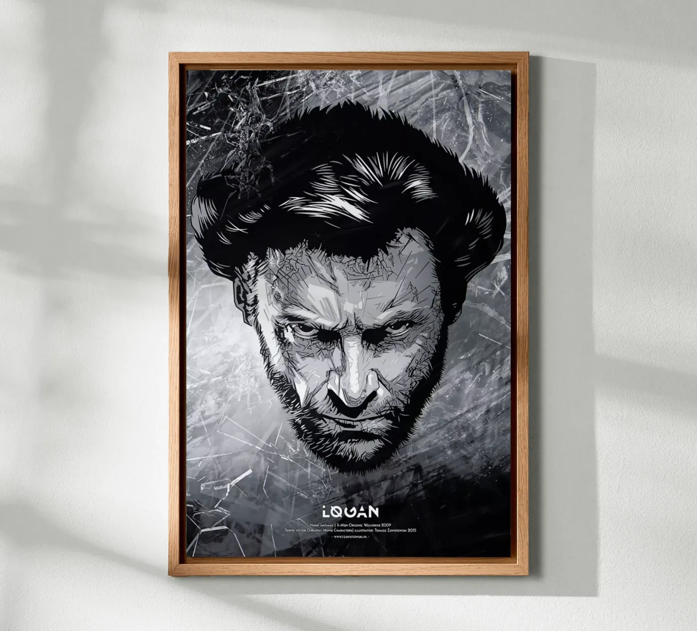 Logan canvas by Tomasz Zawistowski