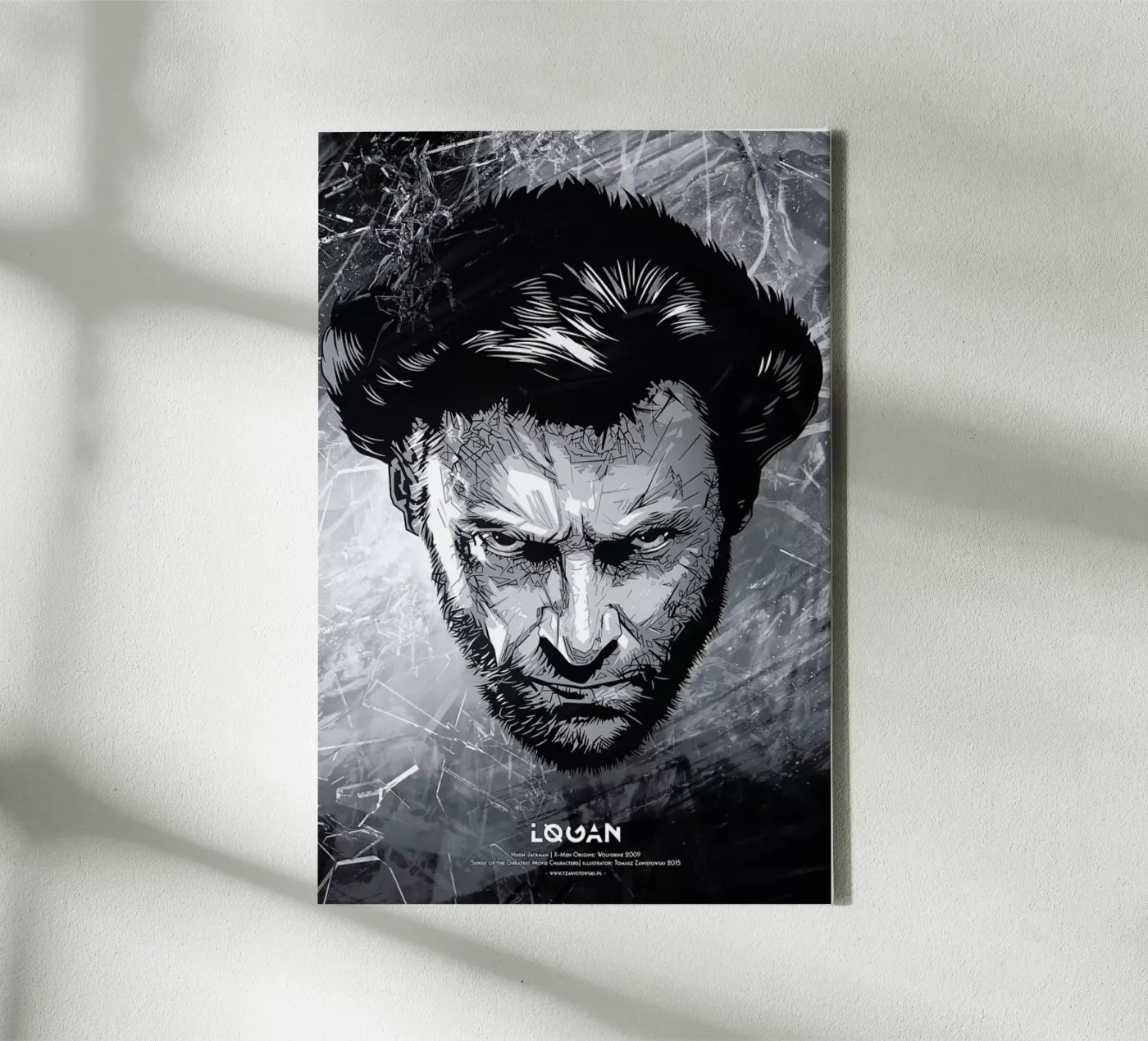 Logan canvas by Tomasz Zawistowski