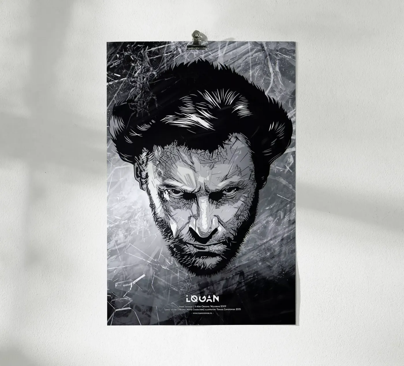 Logan poster by Tomasz Zawistowski