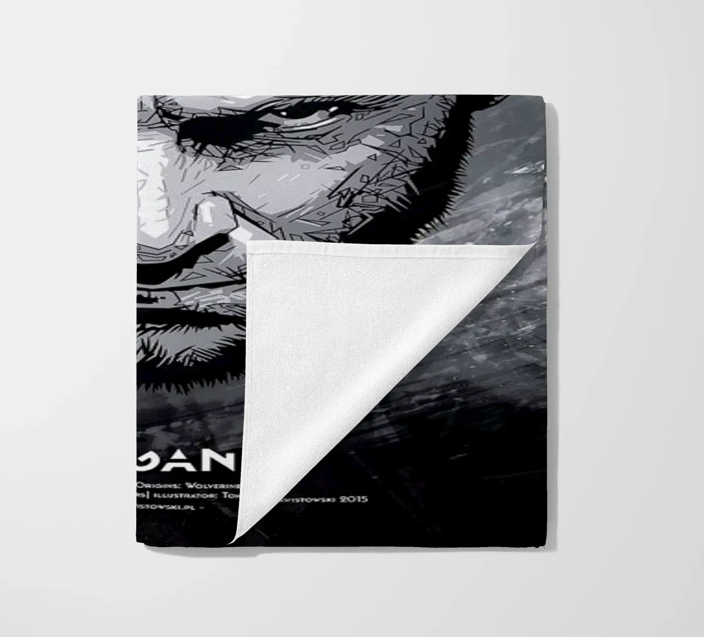Logan beach towel by Tomasz Zawistowski