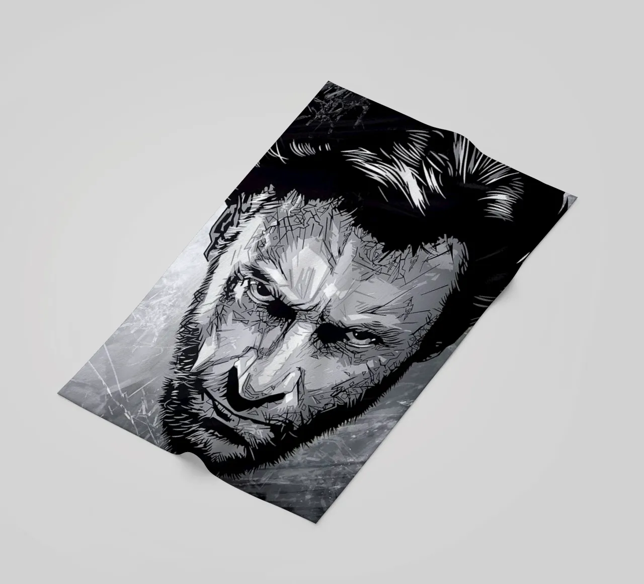 Logan strandhanddoek van Tomasz Zawistowski