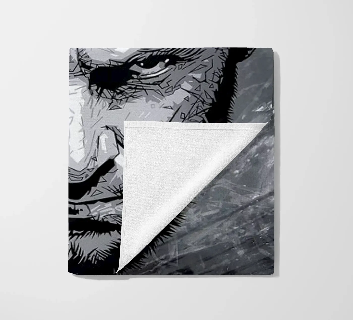 Logan beach towel by Tomasz Zawistowski