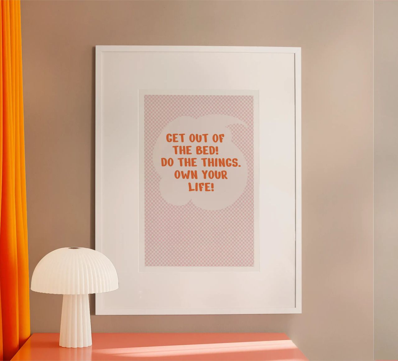 Alzarsi dal letto carta hahnemühle da Malou-Studio