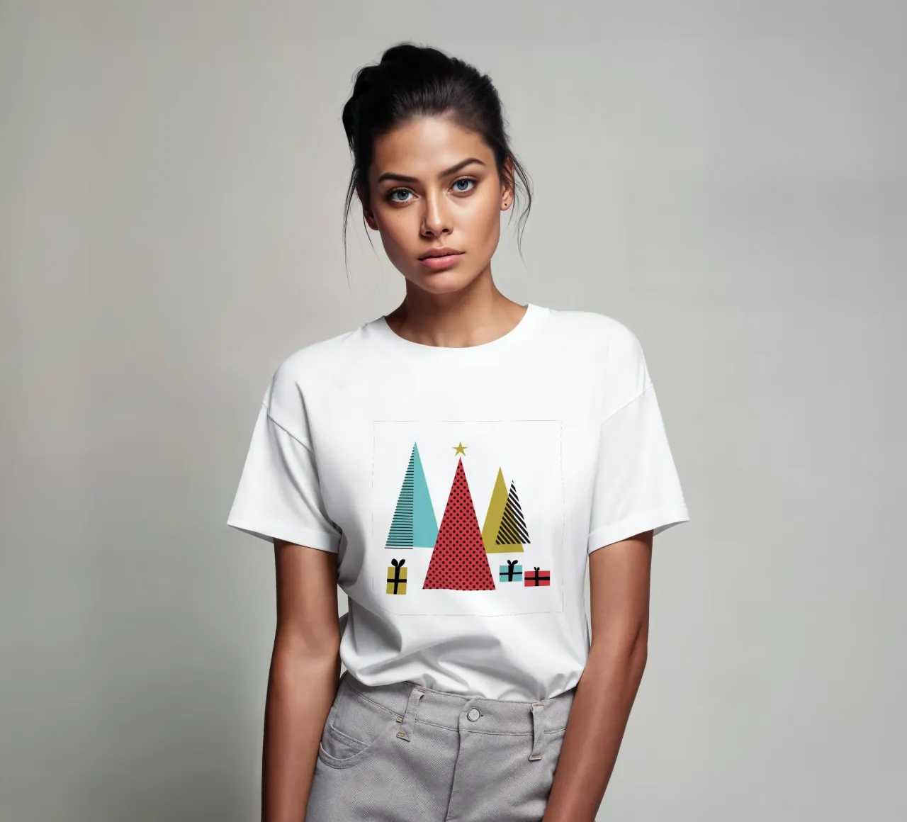 Alberi e regali t-shirt da Kim Hubball Studio