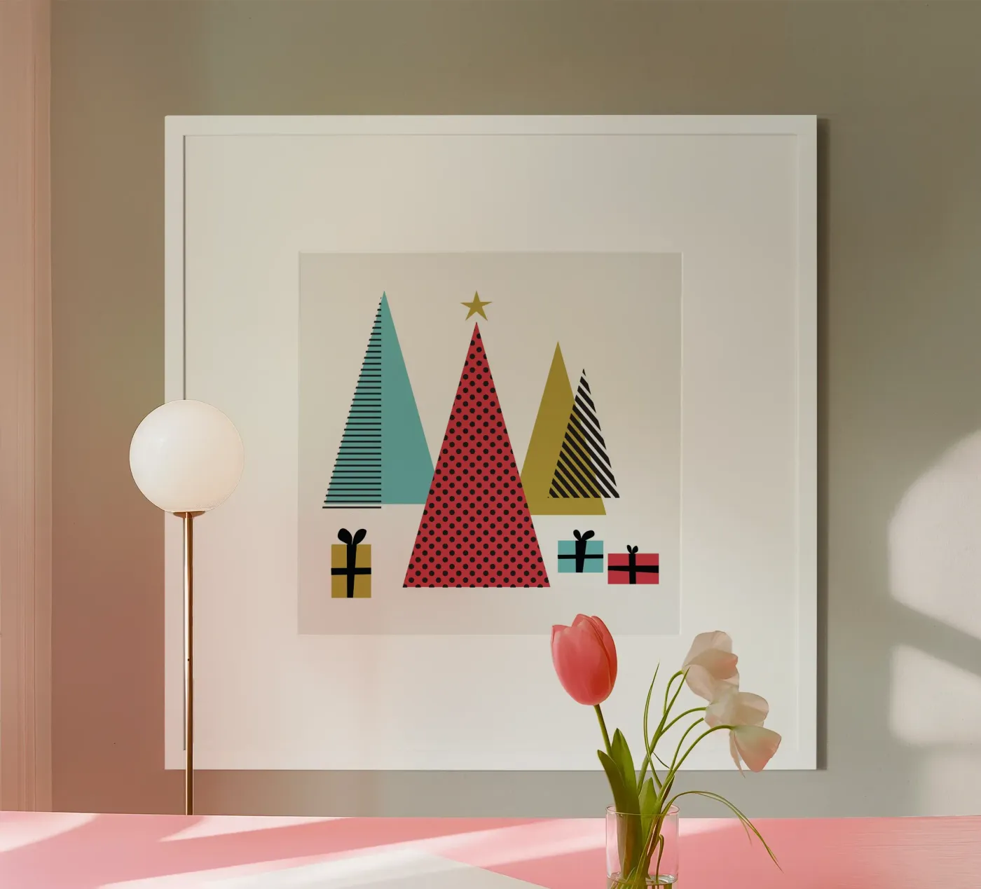 Alberi e regali poster da Kim Hubball Studio