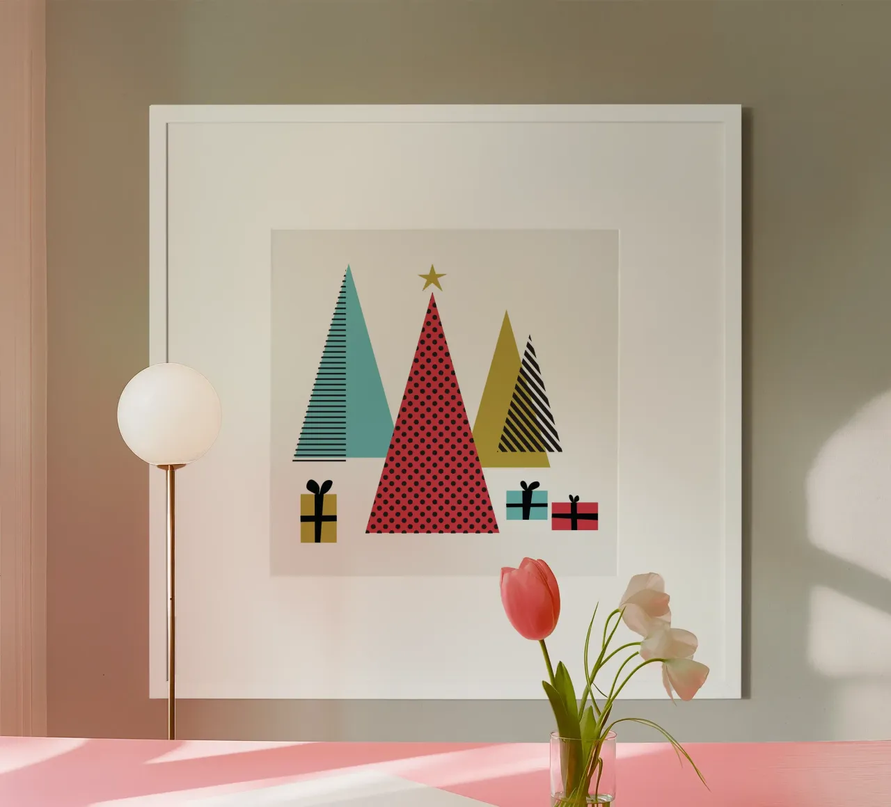 Alberi e regali poster da Kim Hubball Studio