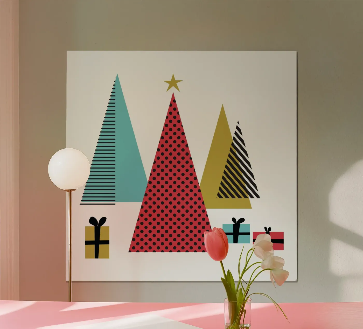 Alberi e regali poster da Kim Hubball Studio