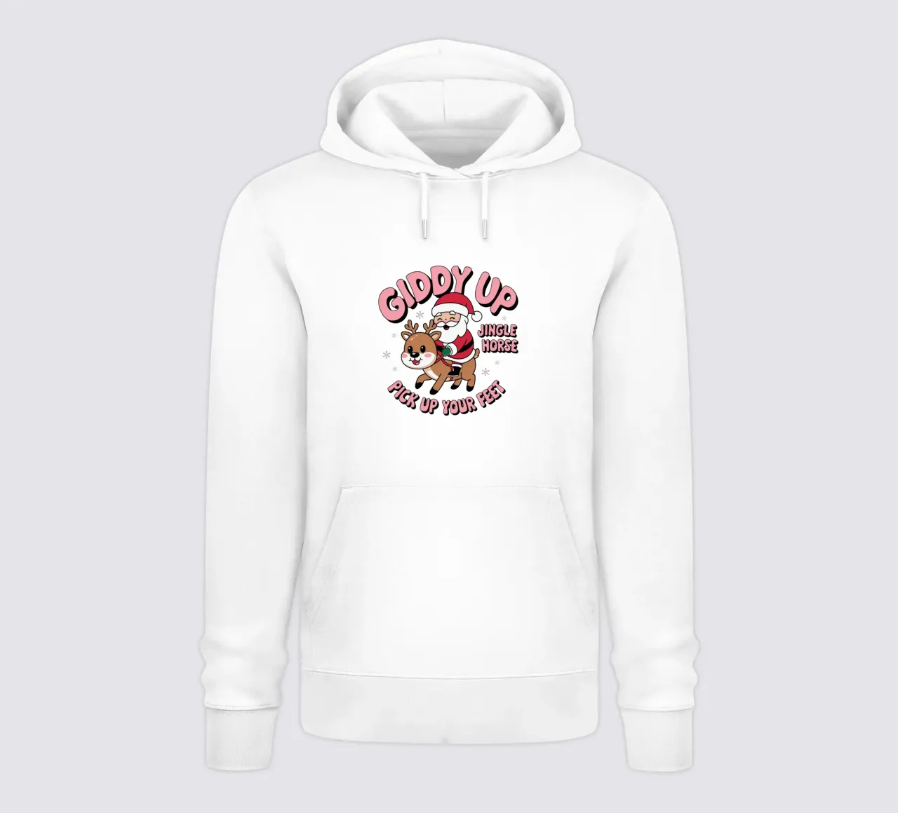 giddy up pick up your feet felpa con cappuccio da edsonramosart