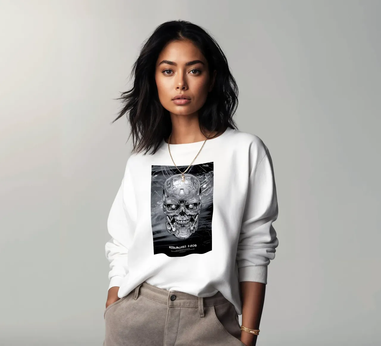 Terminator Sweatshirt von Tomasz Zawistowski