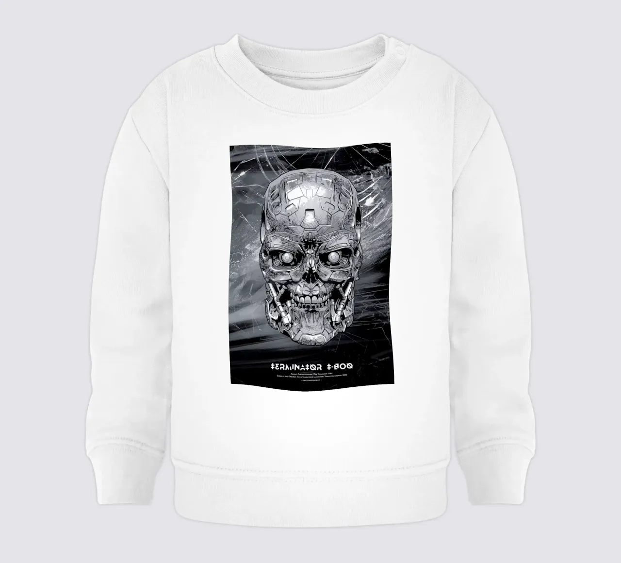 Terminator sudadera de bebé de Tomasz Zawistowski
