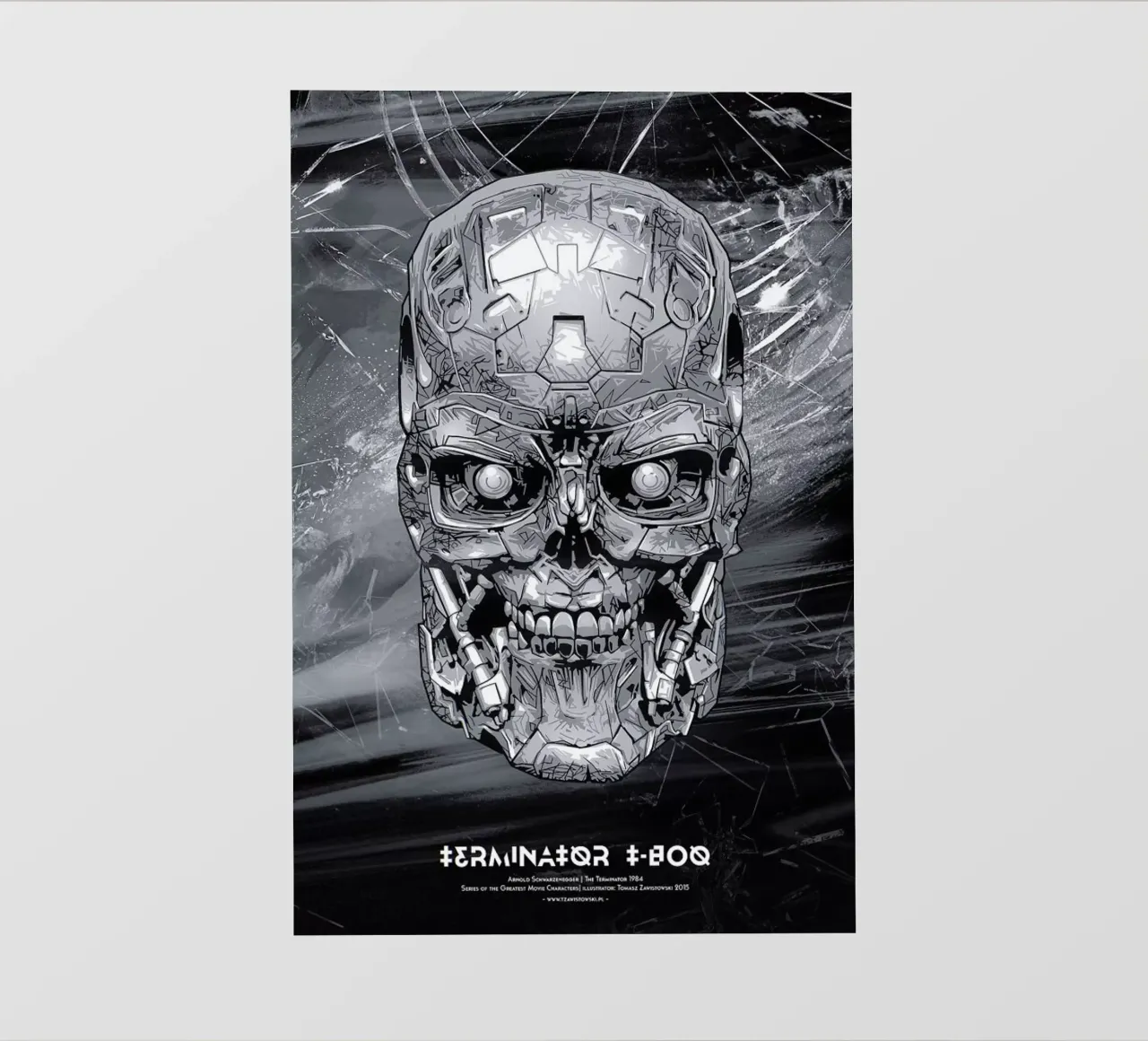 Terminator pvc cover by Tomasz Zawistowski