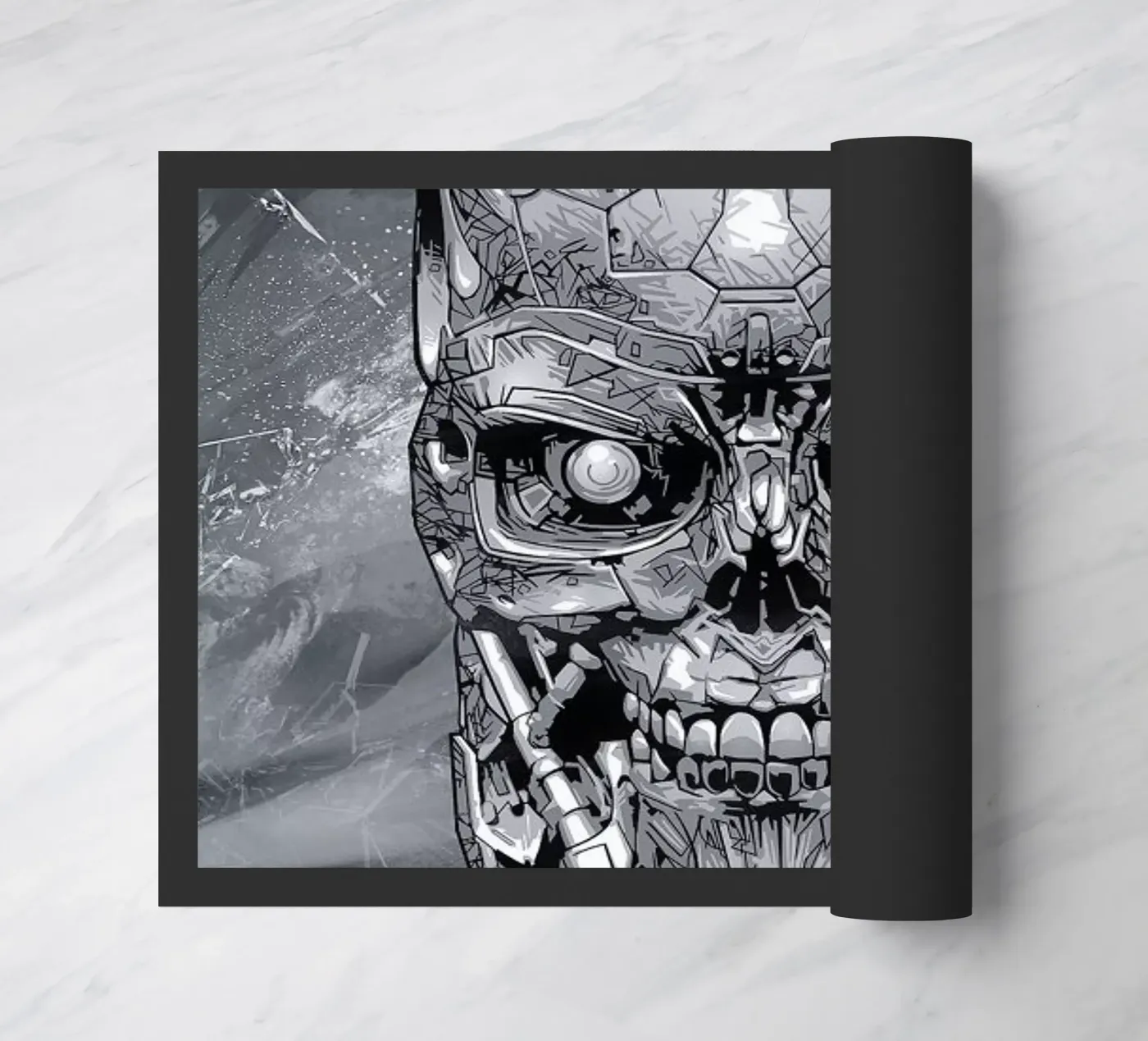 Terminator doormat by Tomasz Zawistowski