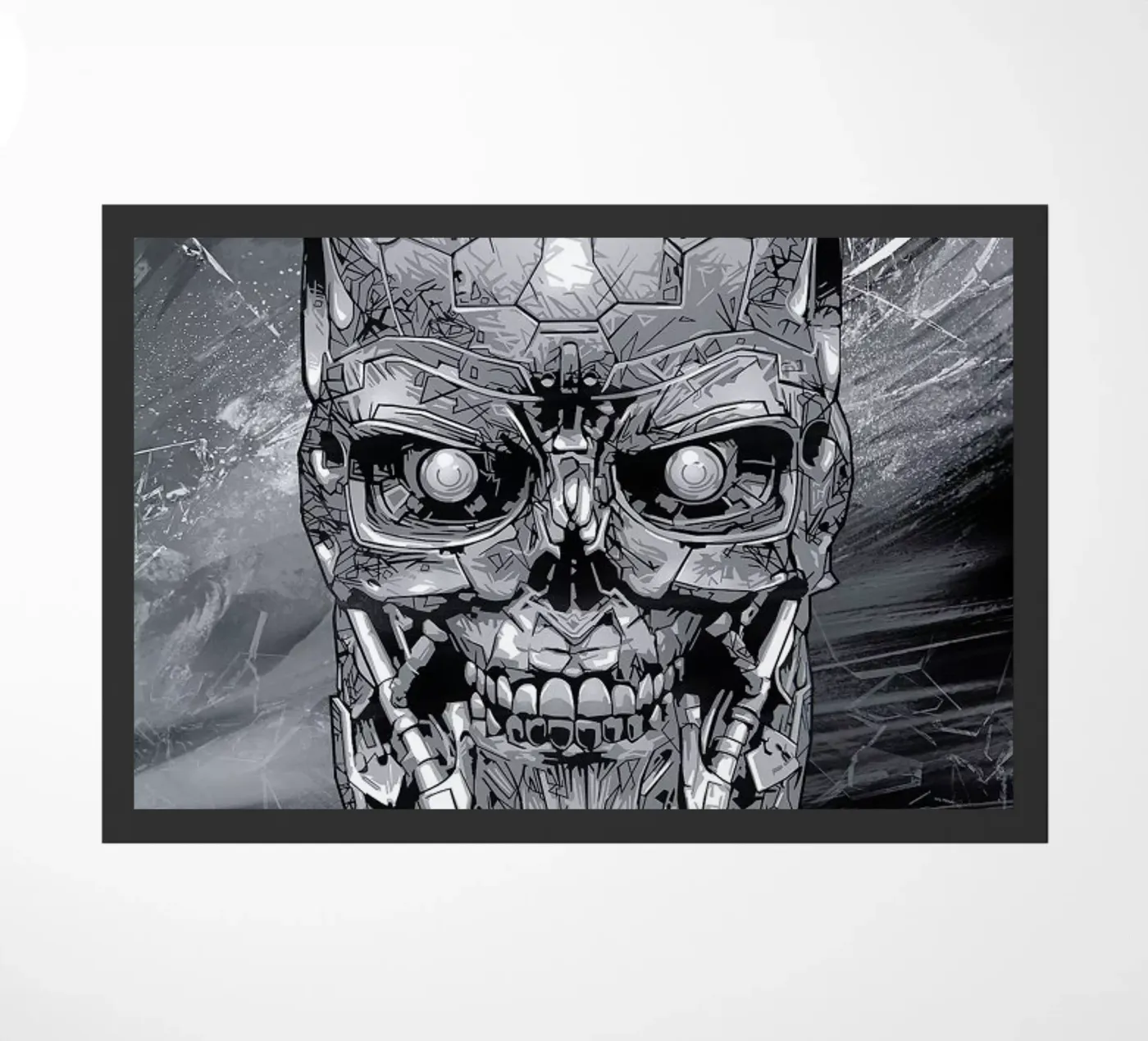 Terminator doormat by Tomasz Zawistowski