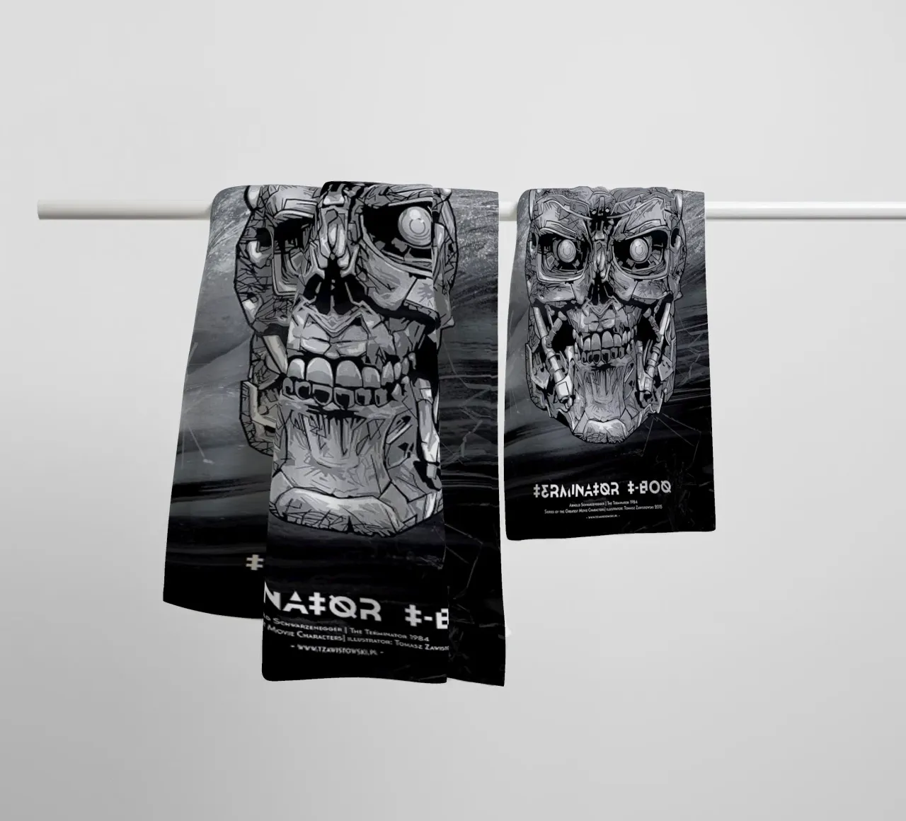 Terminator asciugamano da bagno da Tomasz Zawistowski