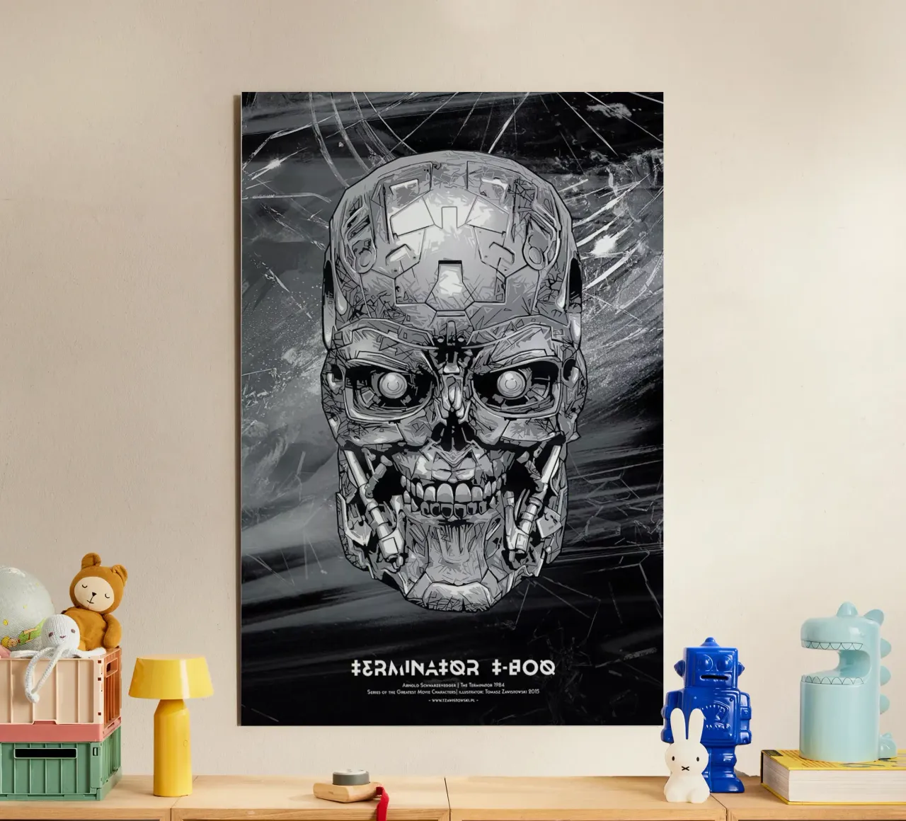Terminator alluminio dibond da Tomasz Zawistowski