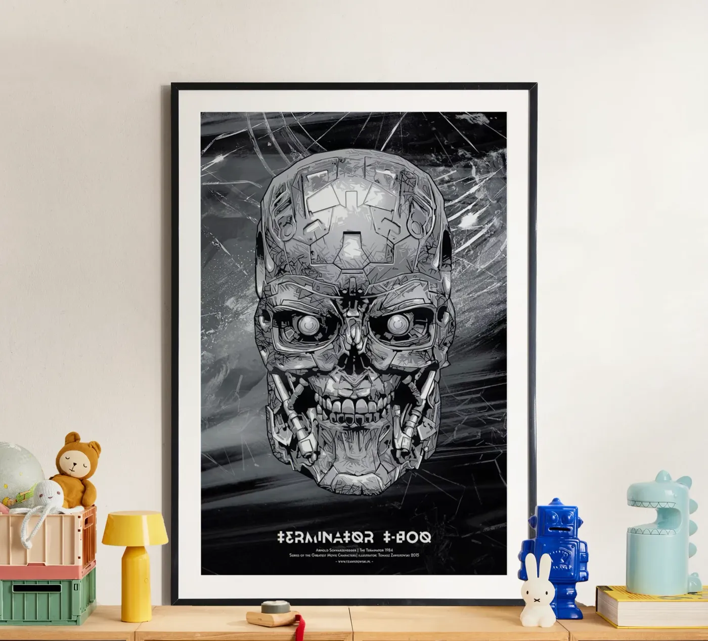Terminator poster by Tomasz Zawistowski