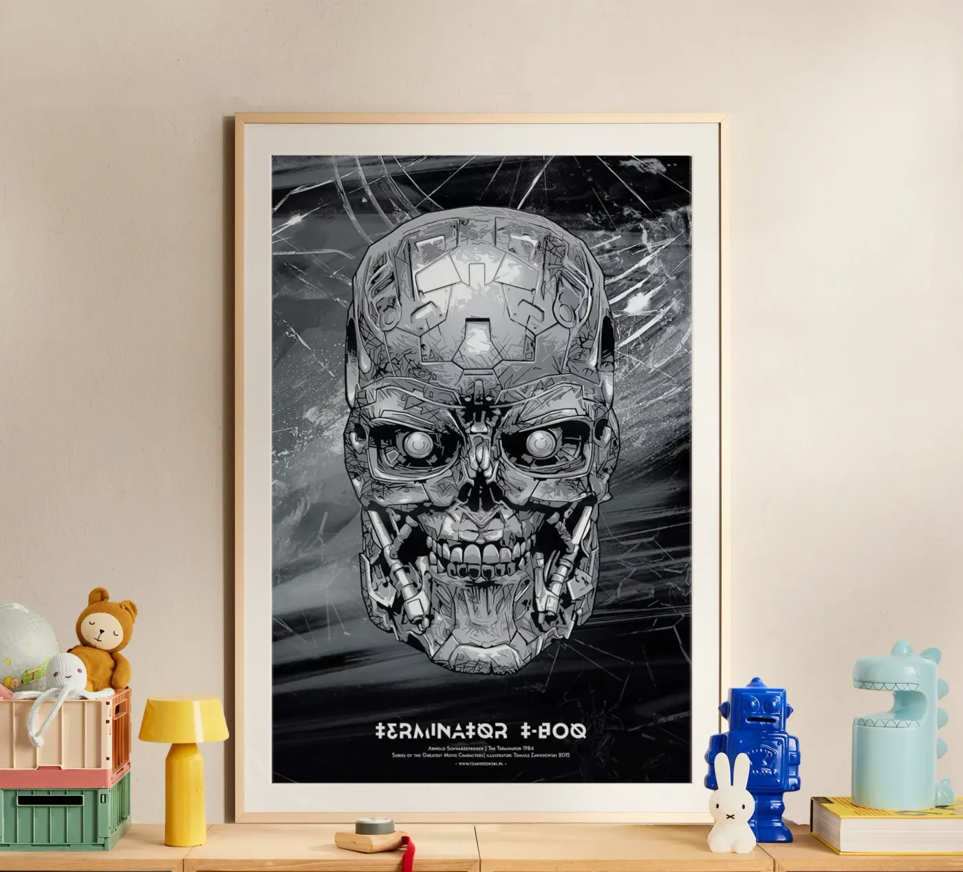 Terminator poster by Tomasz Zawistowski