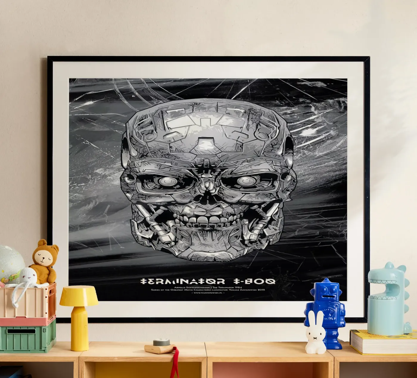 Terminator poster by Tomasz Zawistowski