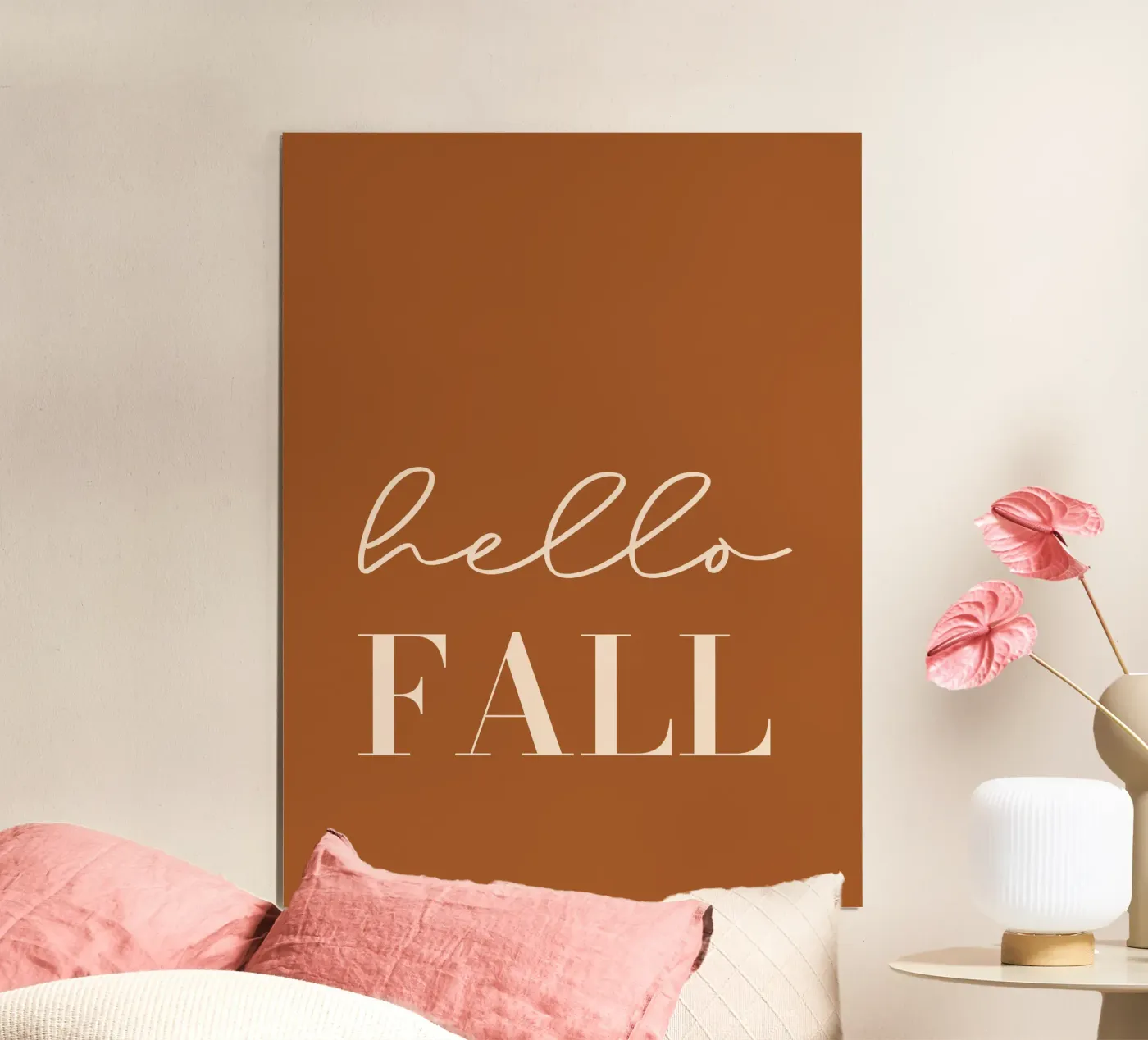 hello FALL poster da Positive Ink