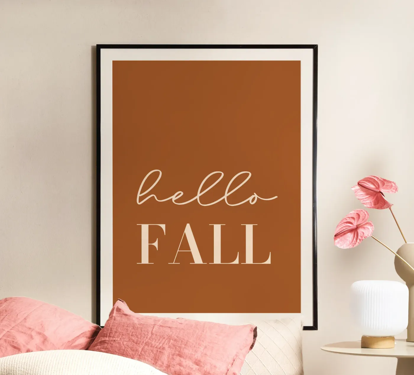 hello FALL poster da Positive Ink