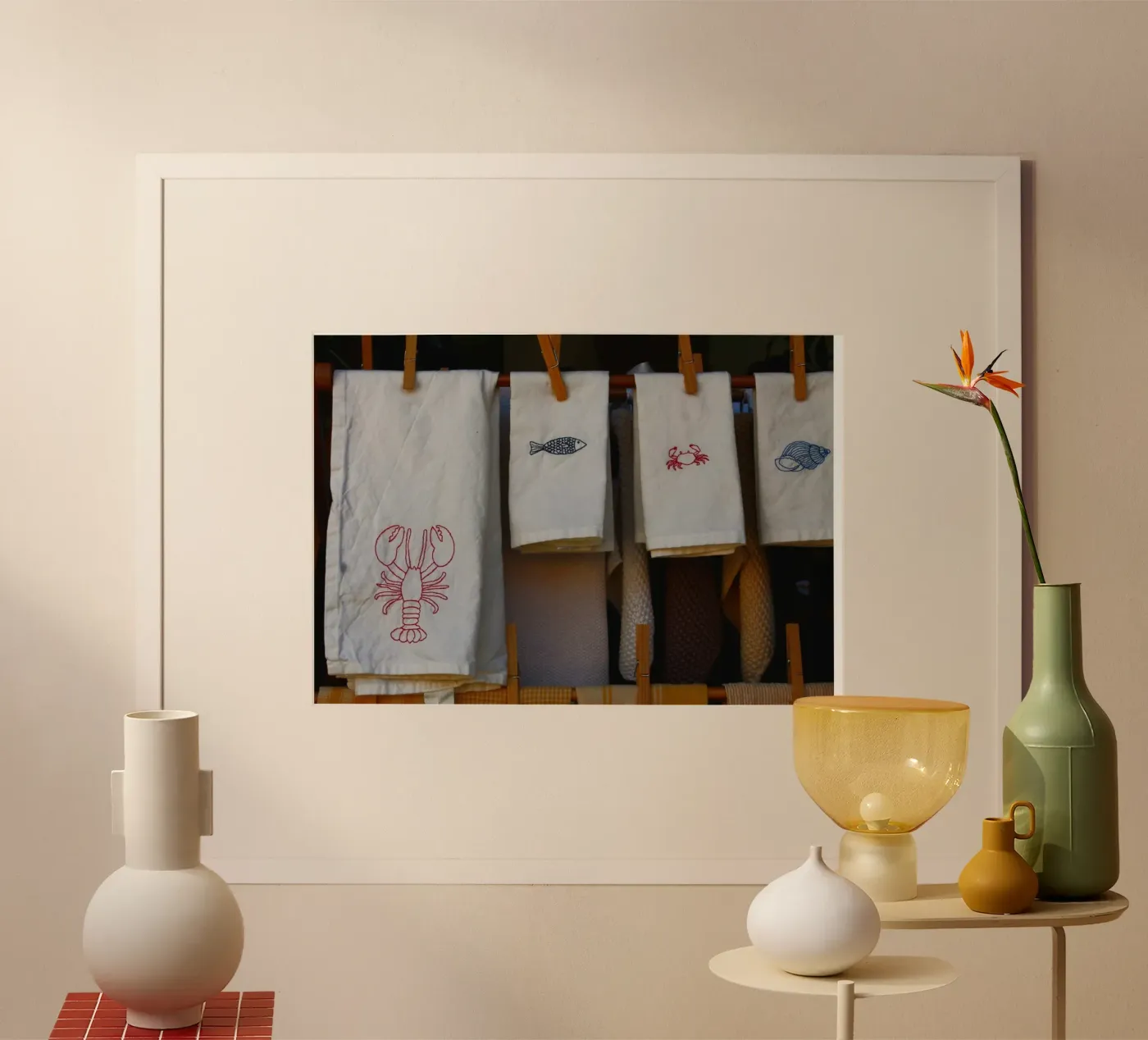 Stoff Poster von Lise Ruault