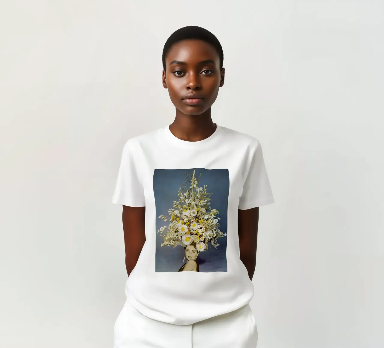 Moda floreale t-shirt da Cassia Beck Collage